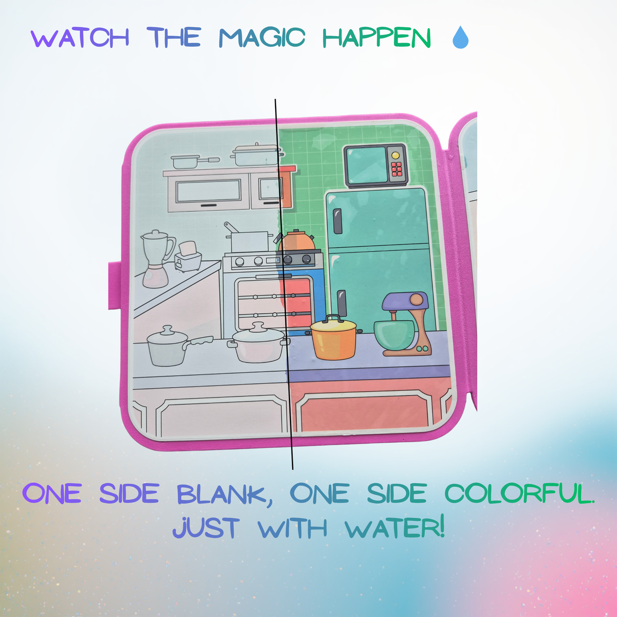 Magic Water Painting Books