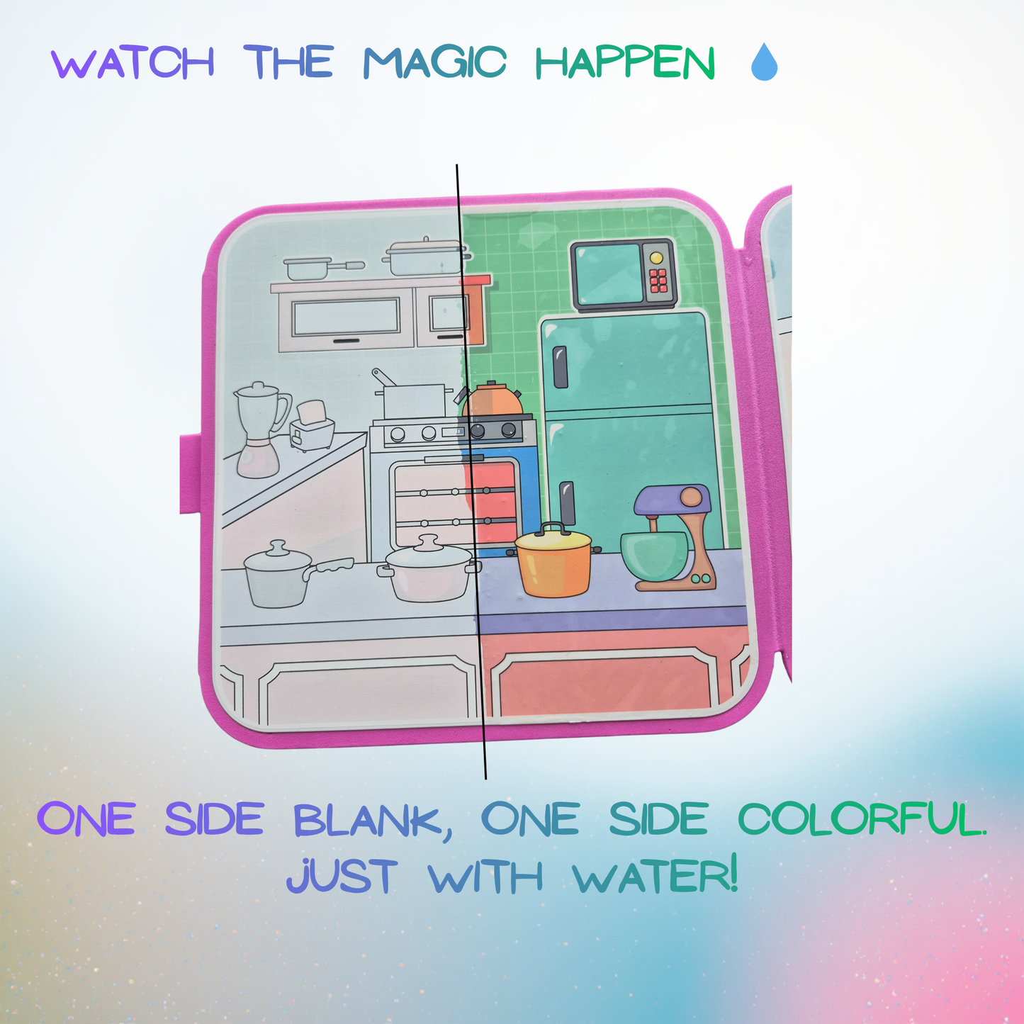 Magic Water Painting Books